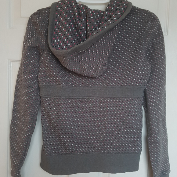 Bluenotes Polka Dot Full Zip Hoodie - Picture 2 of 4